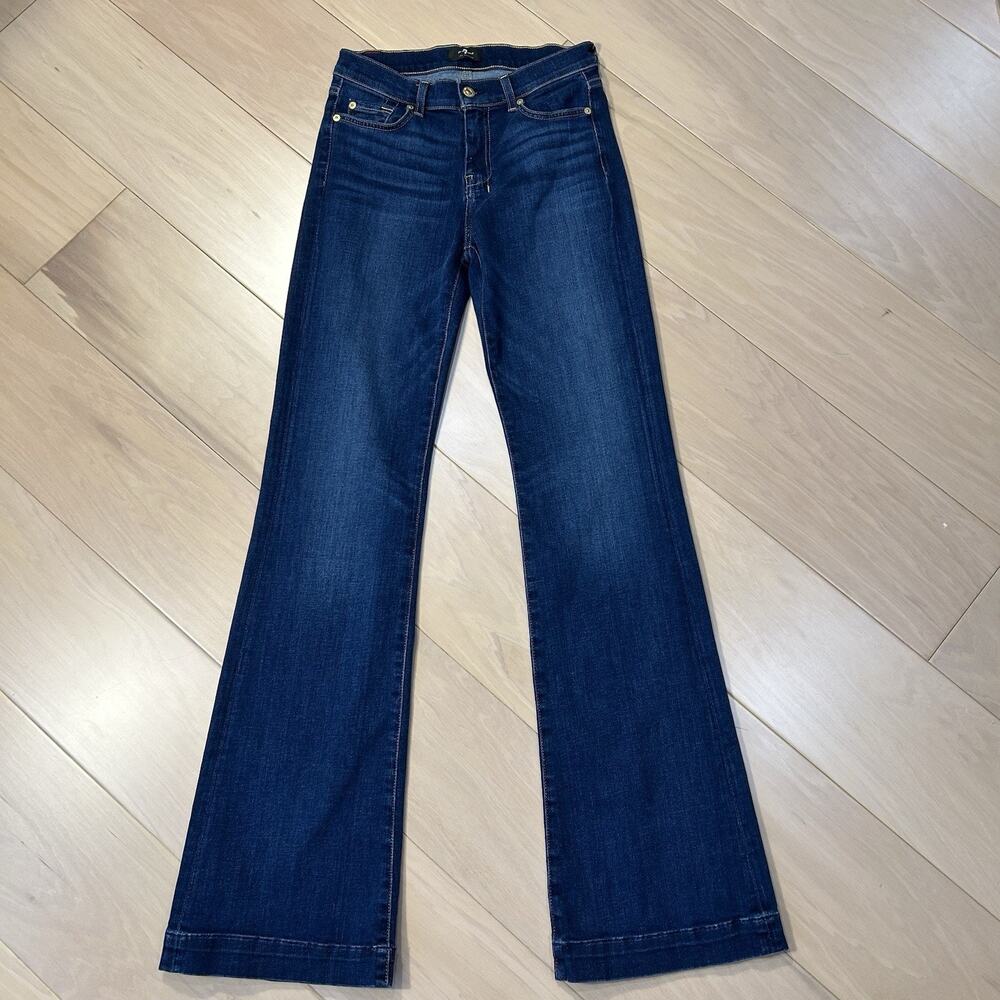 Seven For All Mankind Dojo Blue Denim Jeans Women’s 27